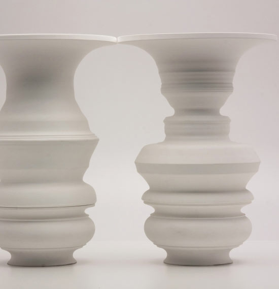 Vase forms by Greg Payce