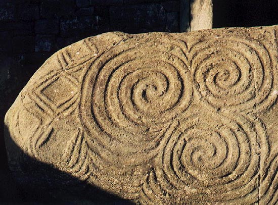 Entrance Stone, Newgrange, County Meath, Ireland