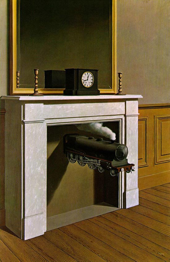 René Magritte - Time Transfixed