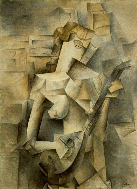 Girl with a Mandolin by Pablo Picasso