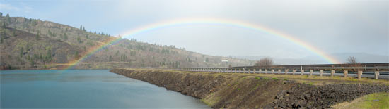 Rainbow in the Gorge