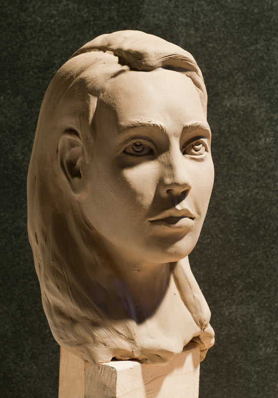 portrait bust by Julia Edwards