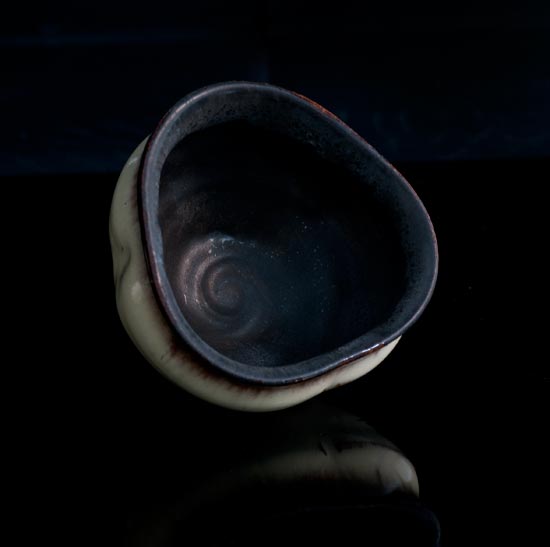 三角形 (Sankaku-gata) or Triangular Shape sake cup by Richard Milgrim