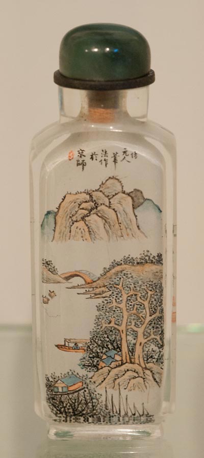 Zhou Leyuan - snuff bottle, 1897