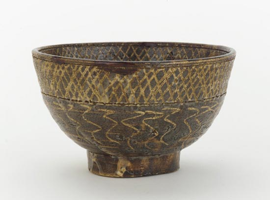 Tsushima ware tea bowl