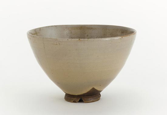 Akashi ware gohon-style tea bowl