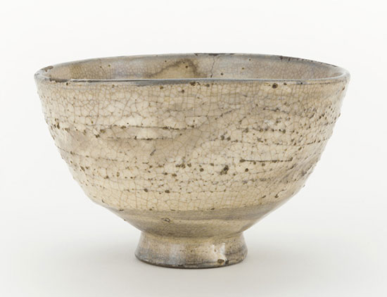 Tea bowl, possibly Hagi ware, 18th century