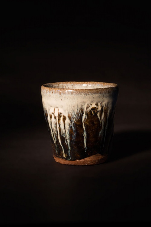 Hand-built cup by Mike Martino