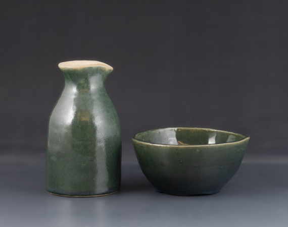 Pitcher and bowl by Audrey Brown