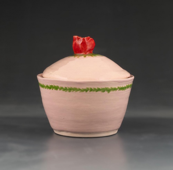 Pot with lid by Ava Espiritu