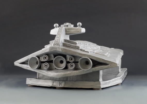 Rear view, Imperial Star Destroyer by Cameron Kolesa