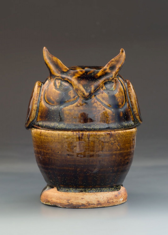 Owl pot by Deanna Hendrickson