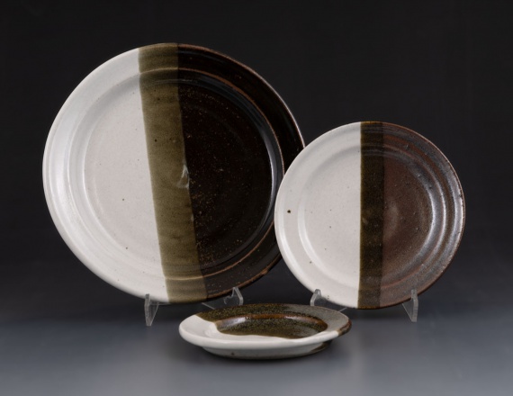 Set of three plates by Jonah Jorgensen