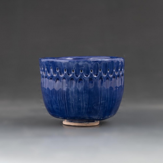 Blue teabowl by Lauren Vesely