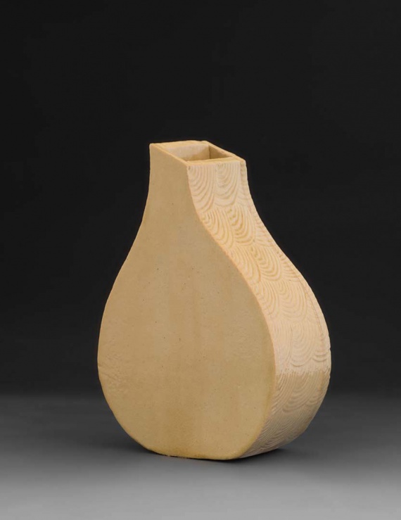 Slab vase by Nick Brown
