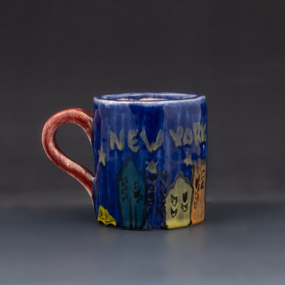 Hot New York City night cup by Xien Huang
