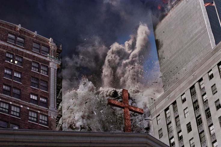 <p><b>James Natchwey</b>, <i>New York, 2001 - Collapse of south tower of World Trade Center.</i></p>