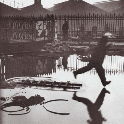 <p><b>Henri Cartier-Bresson</b>, <i>FRANCE. Paris. Place de l'Europe. Gare Saint Lazare. 1932.</i></p>