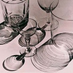 <p><b>Albert Renger-Patzsch</b>, <i>Glasses</i>, 1927.</p>