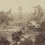 <p><b>Alexander Gardner</b>, <i>Jericho Mill, North Anna River, Va.</i>, May 1864.</p>