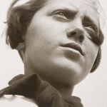 <p><b>Alexander Rodchenko</b>, <i>Pioneer Girl</i>, 1930.</p>