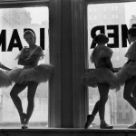 <p><b>Alfred Eisenstaedt</b>, <i>Ballerinas in a rehearsal room at George Balanchine's School of American Ballet</i>, 1937.</p>