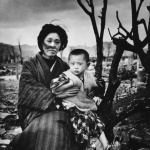 <p><b>Alfred Eisenstaedt</b>, <i>Mother and Child, 4 months after the Atomic Bomb</i>, 1945.</p>