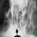 <p><b>Alfred Eisenstaedt</b>, <i>Multnomah Falls, Oregon</i>, 1938.</p>