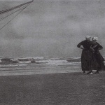 <p><b>Alfred Stieglitz</b>, <i>Gossip, Katwyk</i>, 1894.</p>