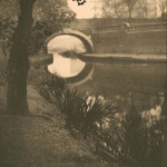 <p><b>Alvin Langdon Coburn</b>, <i>Bridge Over Paddington Canal</i>, circa 1900-1909.</p>