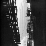 <p><b>Andreas Feininger</b>, <i>Cities Service Building on Pine Street, New York</i>, 1942.</p>
