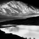 <p><b>Ansel Adams</b>, <i>Mount McKinley and Wonder Lake, Denali National Park and Preserve, Alaska</i>, 1947</p>