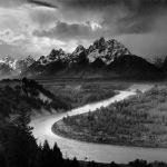 <p><b>Ansel Adams</b>, <i>The Tetons and the Snake River, Grand Teton National Park, Wyoming</i>, 1942</p>