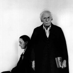 <p><b>Arnold Newman</b>Alfred Stieglitz Georgia O'Keeffe, New York NY, 1944.</i></p>