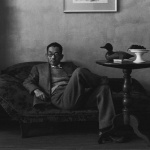 <p><b>Arnold Newman</b>, <i>Yasuo Kuniyoshi, New York NY, 1941.</i></p>
