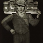 <p><b>August Sander</b>, <i>Bricklayer's Mate</i>, 1928.</p>