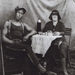 <p><b>August Sander</b>, <i>Indian Man and German Woman</i>, 1926.</p>