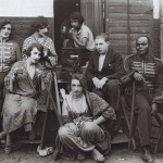 <p><b>August Sander</b>, <i>Circus People</i>, 1930.</p>