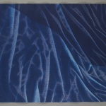 <p><b>Barbara Kasten</b>, <i>Photogenic Painting, Untitled 75/21</i>, 1975, Cyanotype Photogram, 30 in x 40 in</p>