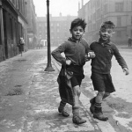 <p><b>Bert Hardy</b>, <i>The Gorbals Boys, Glasgow</i>, 1948.</p>