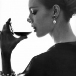 <p><b>Bert Stern</b>, <i>If I Had a Million</i>, Vogue, April 1962. Model drinking Château Lafite-Rothschild wine.</p>