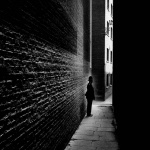 <p><b>Bill Brandt</b>, <i>Policeman in a Bermondsey Alley</i>, 1938.</p>