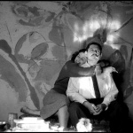 <p><b>Burt Glinn</b>, <i>USA. New York City. 1957. Painter Helen FRANKENTHALER and sculptor David SMITH in Frankenthaler's studio.</i></p>
