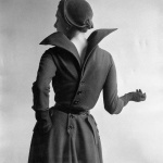 <p><b>Clifford Coffin</b>, <i>Barbara Goalen in dress by Christian Dior, Paris</i>, August 1948</p>
