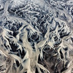 <p><b>Colin Finlay</b>, <i>Aerial view of the melting Vatnajökull glacier. Iceland.</i> From his 'Environment' series.</p>