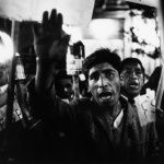 <p><b>Cornell Capa</b>, <i>BOLIVIA. La Paz. 1964. Workers demonstrate for labor reform.</i></p>