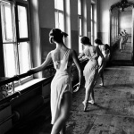 <p><b>Cornell Capa</b>, <i>USSR. Russia. Moscow. 1958. The Bolshoi Ballet School.</i></p>