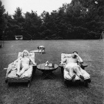 <p><b>Diane Arbus</b>, <i>A family on their lawn one Sunday in Westchester, N.Y. 1968</i>.</p>