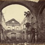 <p><b>Eadweard Muybridge</b>, <i>Ruins of the Church of San Domingo, Panama</i>, 1875.</p>
