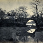 <p><b>Eadweard Muybridge</b>, <i>Bridge on the Porto Bello, Panama</i>, 1875 </p>